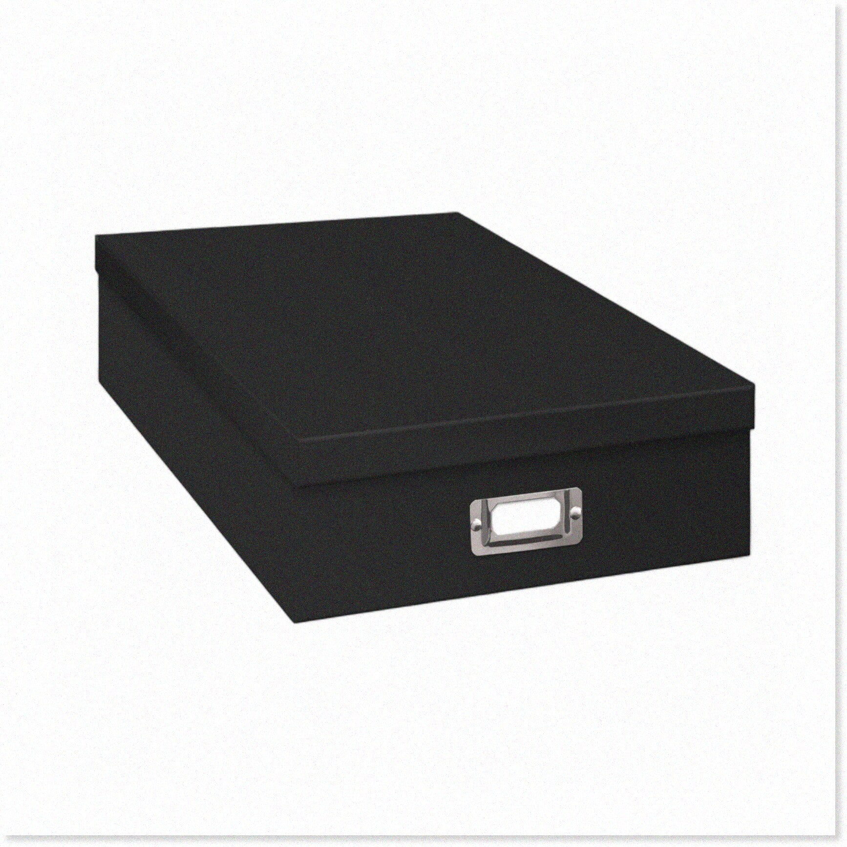 Black Jumbo Scrapbook Storage Box Organize and Protect Your Memories