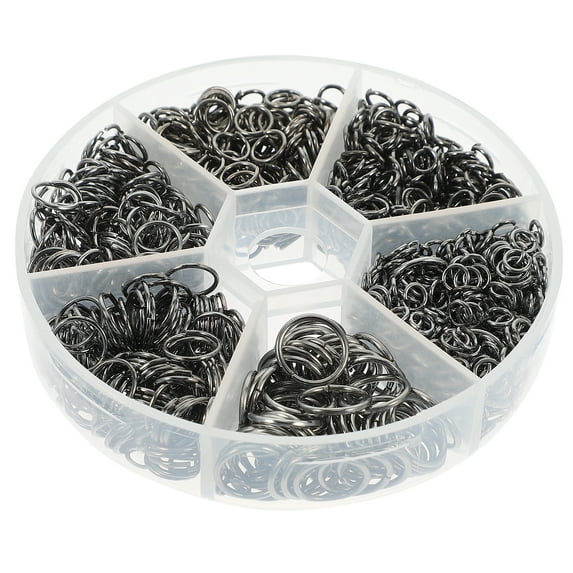 Black Jump for Jewelry Making, Craft Supplies for Bracelets, Multipurpose Metal for Projects