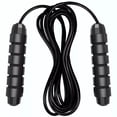 thumbnail image 1 of Black Jump Rope Lightweight Jump Rope for Fitness and Exercise Jume Rope Adjustable Jump Ropes Speed Jumping Rope for Women Men and Kids, 1 of 6