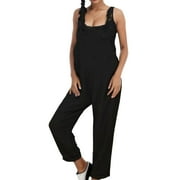 BSYOUFIER Black Jumpsuit for Women Clearance Deals Overalls Size Dungarees Plus Romper Casual Playsuit Women Loose Jumpsuit Baggy Women's Jumpsuit , Rompers for Women 2024 , Women's Jumpsuits Black S