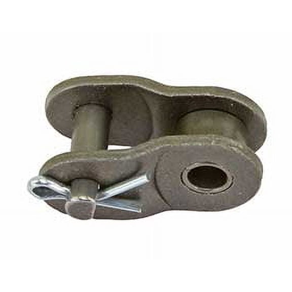 Black KMC Bike Chain Con Link 1/2x3/16 OffSet-1/2 Link. Bicycle chain offset link.