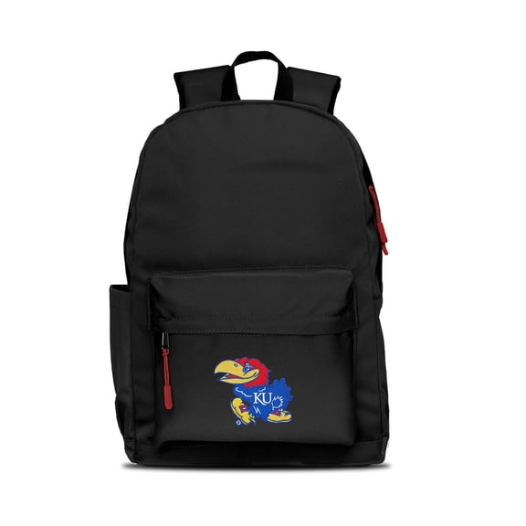 Black Kansas Jayhawks Campus Laptop Backpack