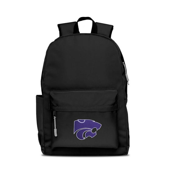 Black Kansas State Wildcats Campus Laptop Backpack