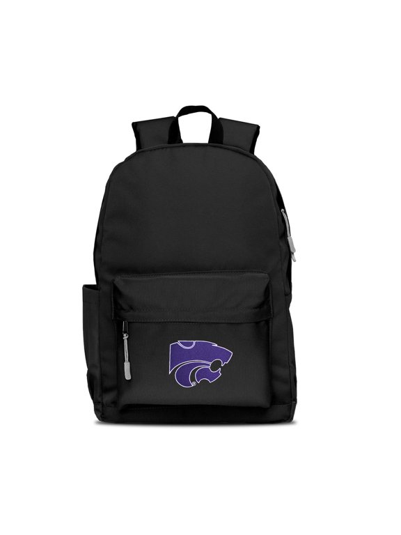 Black Kansas State Wildcats Campus Laptop Backpack