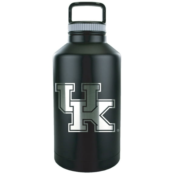 Black Kentucky Wildcats 64oz. Stainless Matte Growler