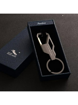 Magik 3-6 Pcs Metal Car Key Chain Key Ring Business Keychain Creative Alloy  Key Fob