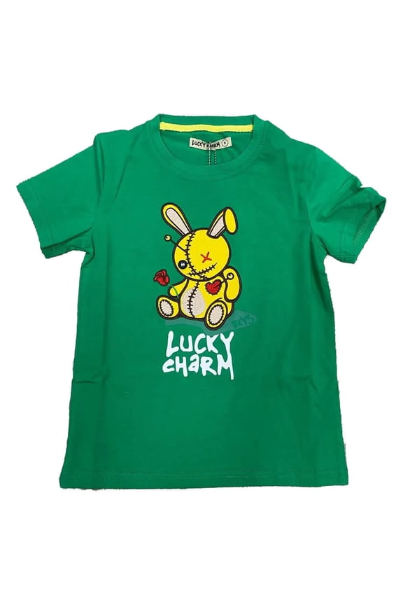 Kids Lucky Charm Tee (Kelly Green)