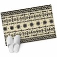 thumbnail image 1 of Black Khaki Boho Area Rugs Collection 2'x3', Vintage Ethnic Tribe Abstract Art Retro Non Slip Indoor Rectangle Throw Runner Rug Floor Mat Carpet for Living Room Dining Table Bedroom Nursery, 1 of 9