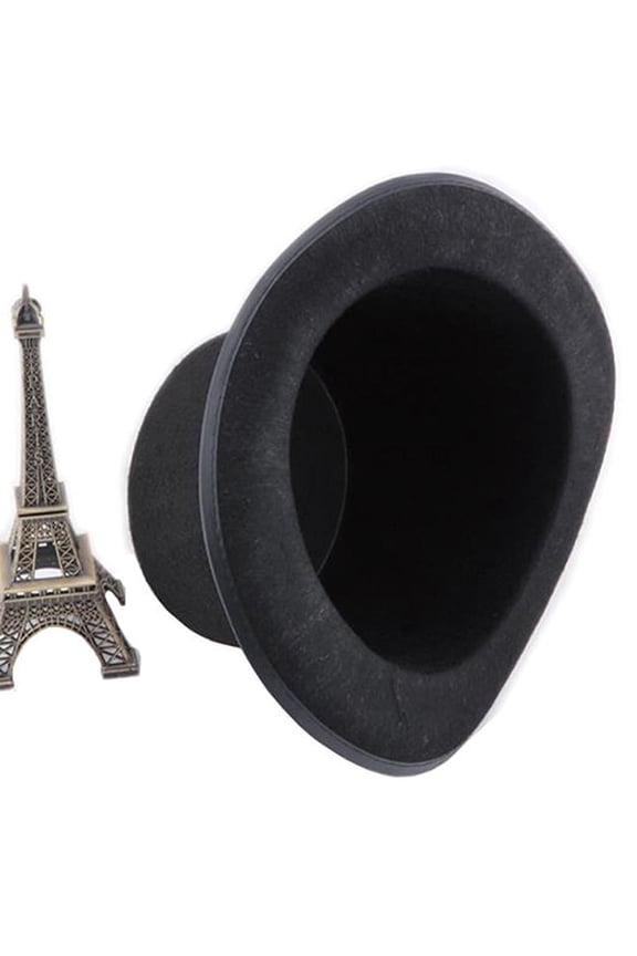 Black Kids Hat Folding Collapsible Hat Magician Trick Performer :