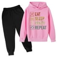 thumbnail image 1 of Black Kids Hoodies Outfits Boys10-12 Gradient Sweatshirts for Teen Boys Christmas & Cute Pullover Sweaters for Boys Boho Z0D-Pink, 130, 1 of 3