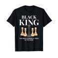 thumbnail image 1 of Black King The Most Powerful Piece In The Game Chess T-Shirt, 1 of 5