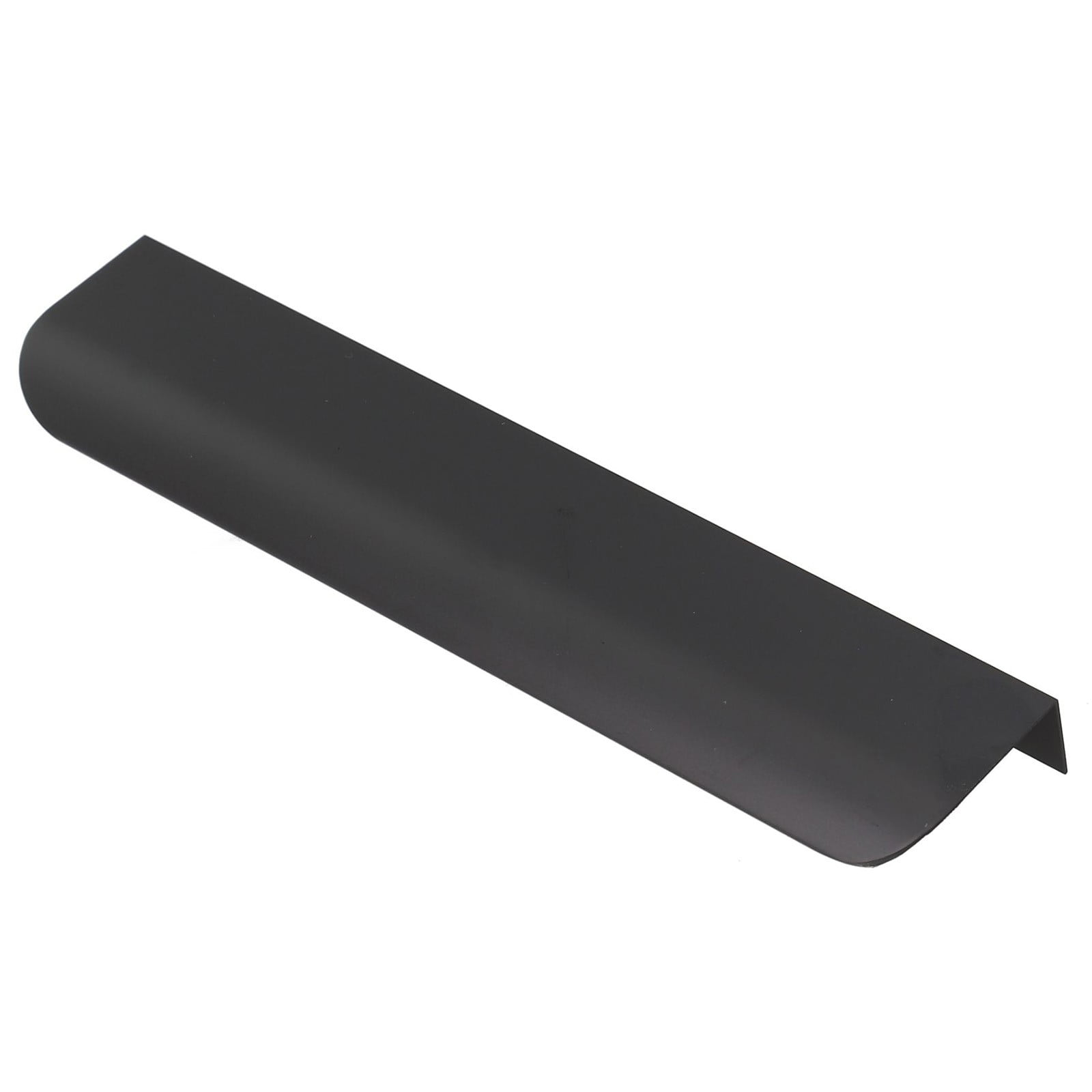 Black Kitchen Door Handles Cupboard Drawer Concealed Finger