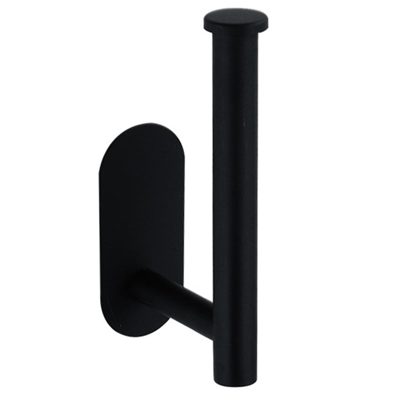 Black Kitchen Roll Paper Towel Holder Under Cabinet And Wall Mounted ...