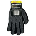 Black Knit Gloves with PVC Dot Medium Assembly/Delicate Items
