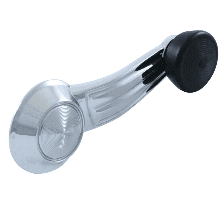 Classic Blue Knob Window Crank Handles - Pair For 1968-72 Ford & Mercury Models | Reproduction EBC8AZ-23342KTBL