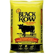 Black Kow Composted Cow Manure Organic Fertilizer, 1 cu ft with Beneficial Microbes