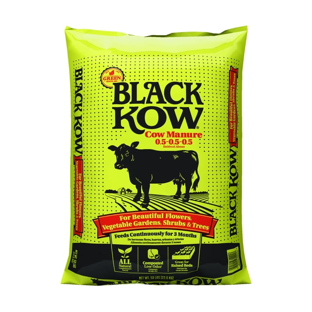 Black Kow Cow Manure, 50 Lb.