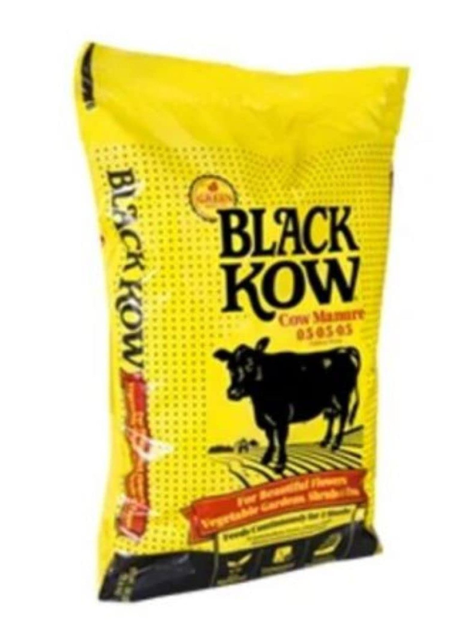 Black Kow Nitrogen Phosphate Composted Cow Manure Fertilizer for Soil