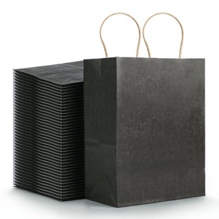 Black Kraft Paper Bag