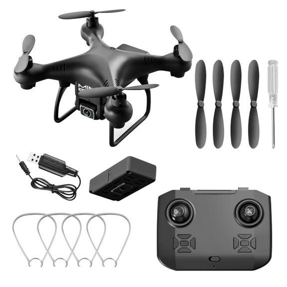 Black Ky908 Mini Fixed Altitude Drone Without Camera, Remote Control Aircraft, Foldable Quadcopter For Indoor And Outdoor Flying, 6.1X6.1X2.56In, 0.99Lb