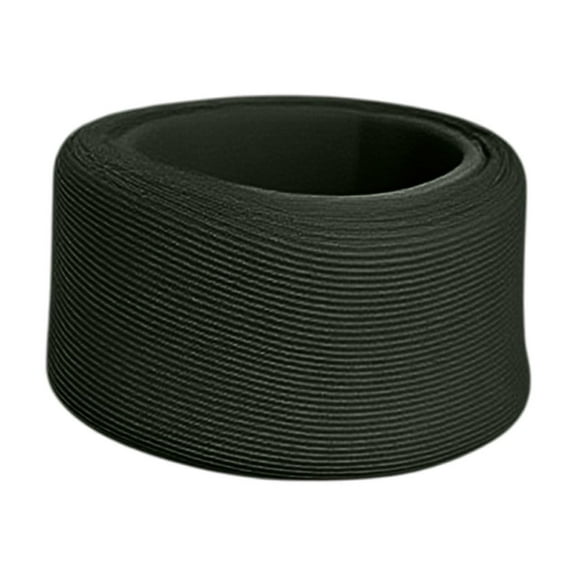 Black L Black Large Size Neck Support Collar Cervical Protection Brace Posture Correction Aid High Density Foam Material 20.08Inch Circumference