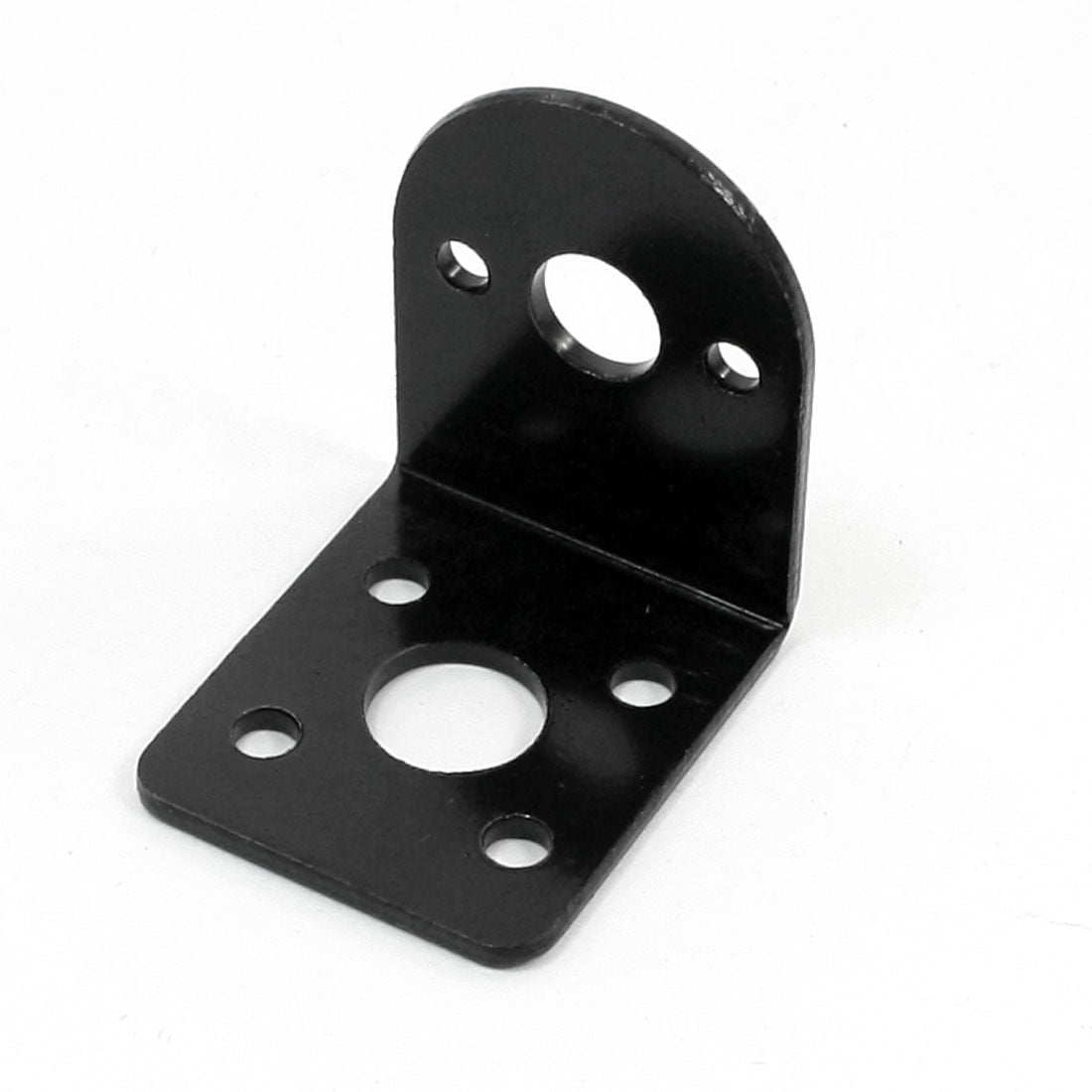 Black L Shaped DC Servo Motor Mount Holder Bracket for RC Toys