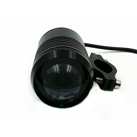 Black LED Spot Work Driving Fog Light For Harley XL BMW Custom Car Truck Boat Honda Kawasaki Suzuki Yamaha CBR