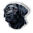 thumbnail image 1 of Black Lab Dog - 5.5" Magnet for Car Locker Refrigerator, 1 of 1