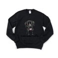 thumbnail image 1 of Black Lab Love Cartoon Labrador Retriever Dog Paw Cute Pet Pup Labrador Sweet Sweatshirt, for men & women, up to size 5XL, 1 of 3