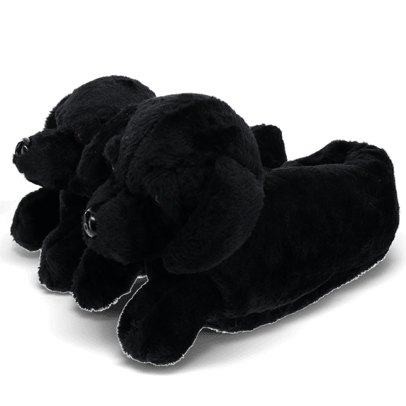 Black Lab Slippers - Medium