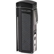 Black Label Dominator Quad Torch Table Lighter - Dark Gun Matte