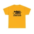 thumbnail image 1 of Black Label Never Forget Elephant Skate Skateboarding Classic 90s Design T Shirt Tee - Gold / S, 1 of 5