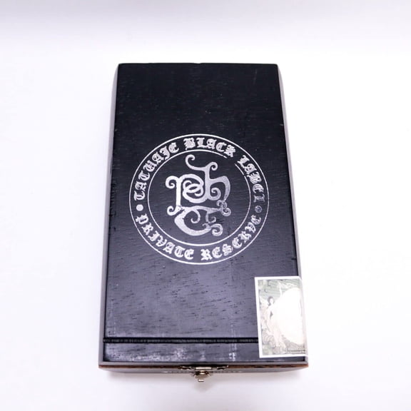 Black Label Petit Lancero Empty Wood Cigar Box 7" x 4.5" x 3"