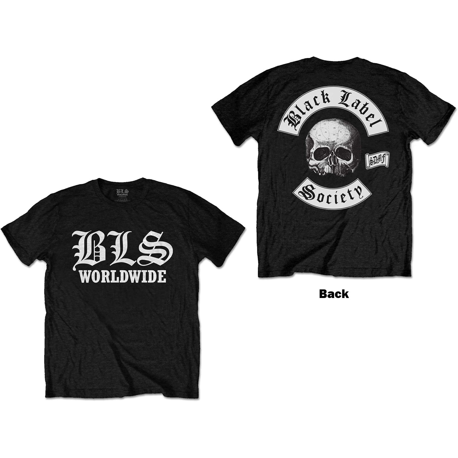 Black Label Society Men's Worldwide T-Shirt Small | Officially Licensed ...