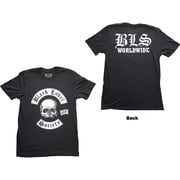 Black Label Society Unisex T-Shirt Worldwide V. 2 Back Print Small