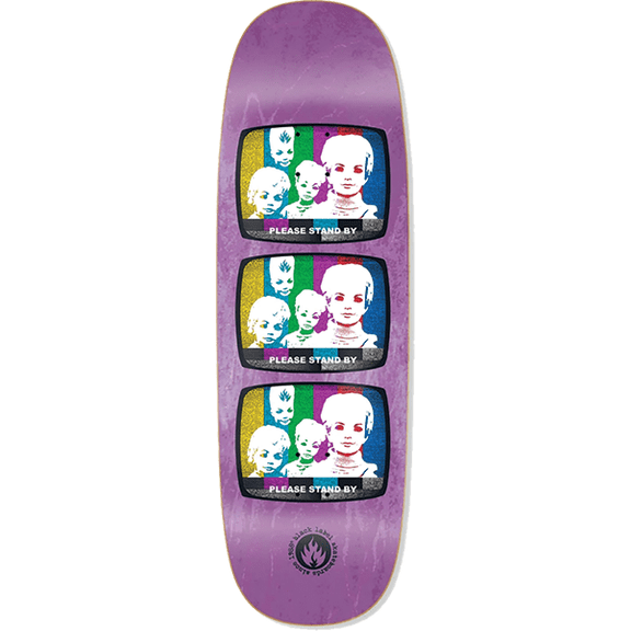 Black Label Stand By Jumbotron Skateboard Deck 10x32.25