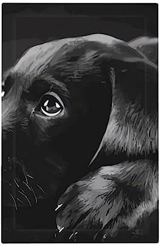 Black Labrador Puppy Wall Plate Cover 1Gang Wall Plate Single Gang