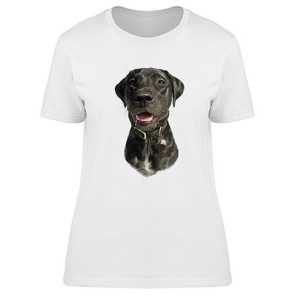 Black Labrador Retriever T-Shirt Men -Image by Shutterstock, Male x-Large