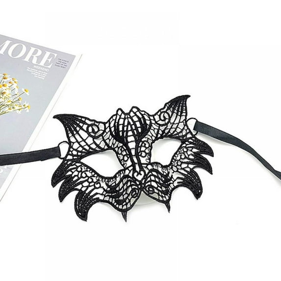 Black Lace Masquerade Mask Women Venetian Masks Lace Mask