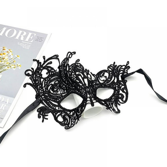 Black Lace Masquerade Mask Women Venetian Masks Lace Mask