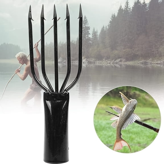 Black Lacquered Stainless Steel Speargun with Silicone Protective Cover