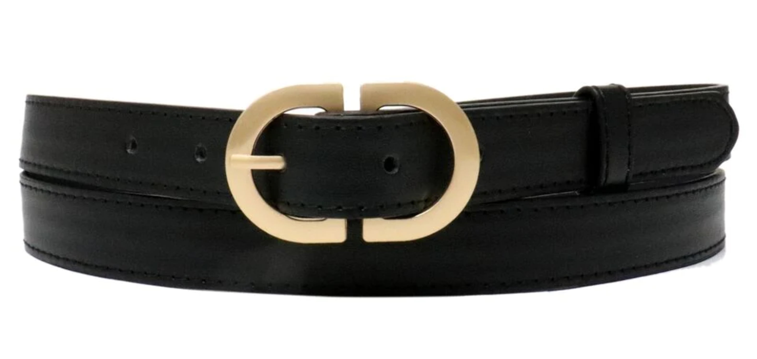 Leather Belt- Black