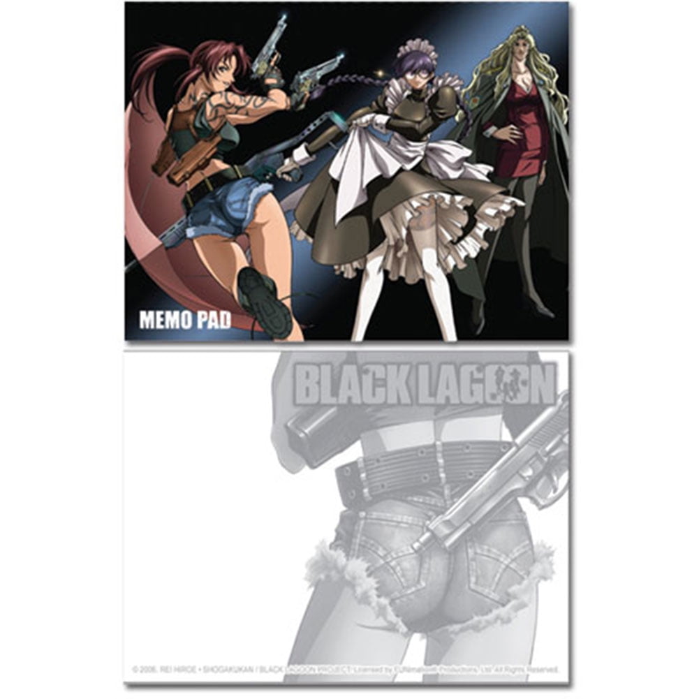 Black Lagoon Characters Anime Memo Pad GE-72060