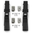 thumbnail image 1 of Black Lap Bucket Seat Belt Kit with Bracketry for 1963-1966 Chevy Truck Standard 2 Point - 2 Belts, 1 of 1