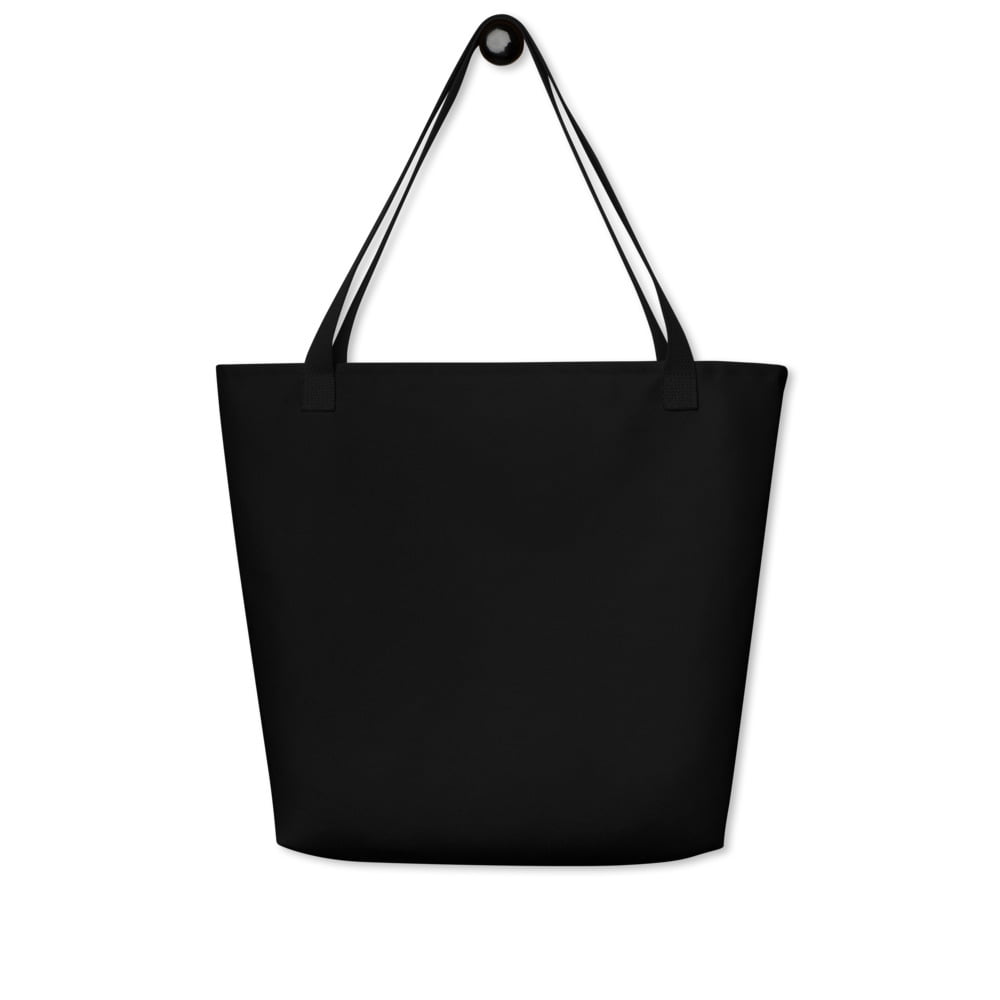 Black Large Tote Bag - Walmart.com