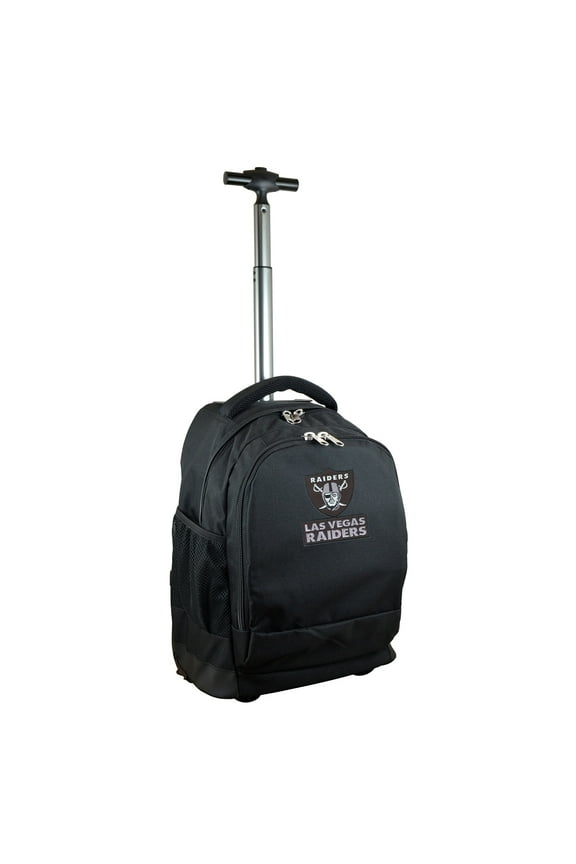 Black Las Vegas Raiders 19'' Premium Wheeled Backpack