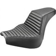 thumbnail image 1 of Black Lattice-Stitch Step-Up Seat, 1 of 1