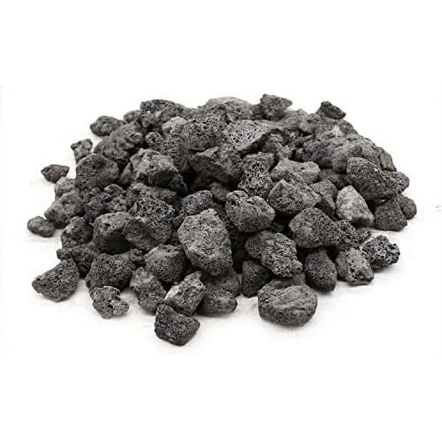 Black Lava Rocks, 12 Lb. 1” 2” Inch Lava Rocks For Indoor & Outdoor
