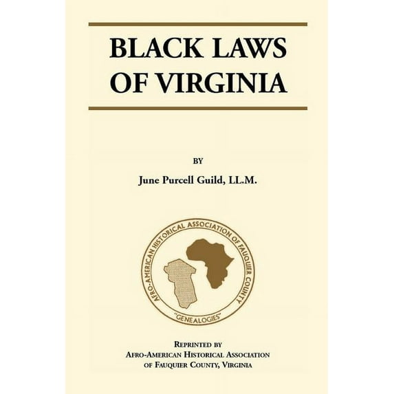 Black Laws of Virginia