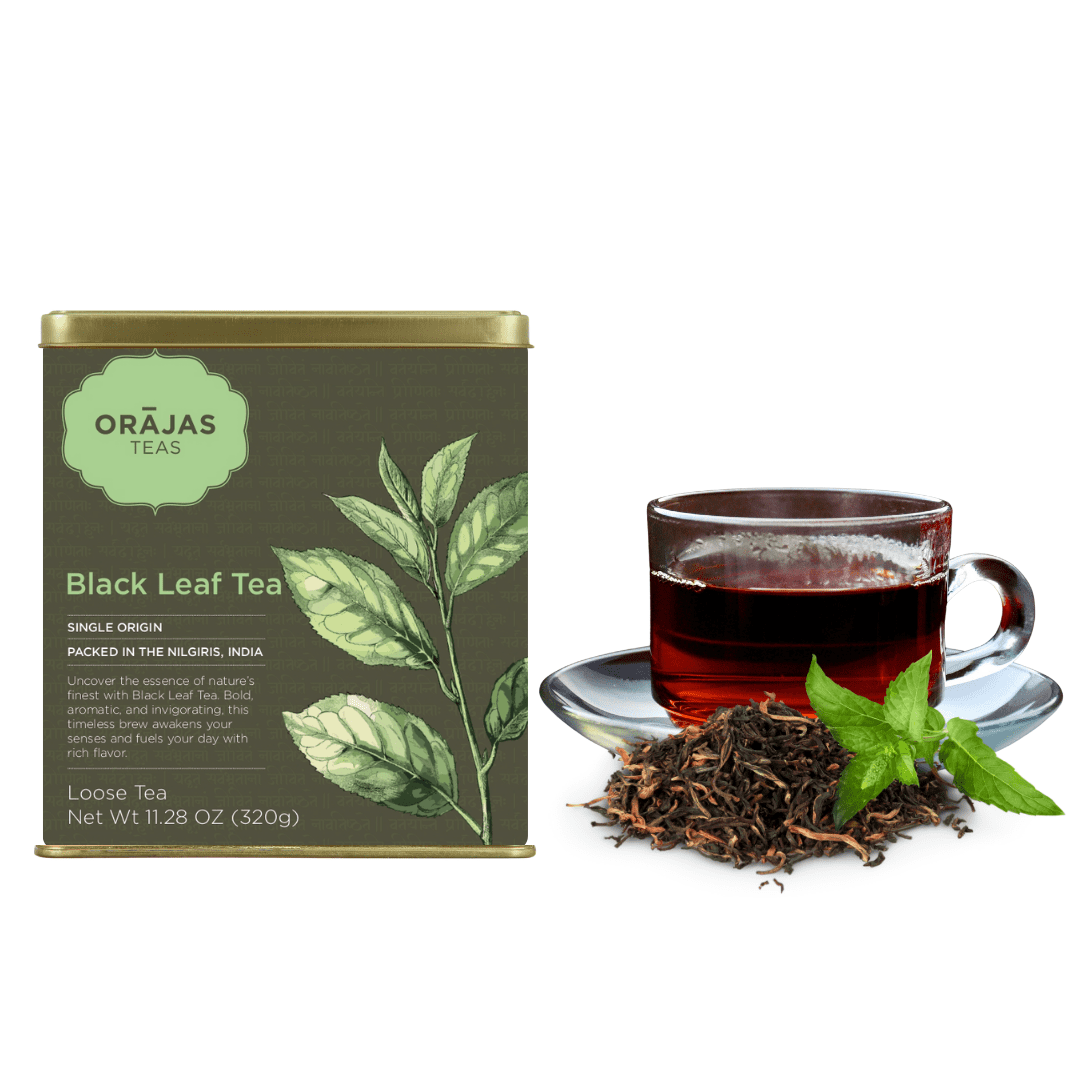 The Coupon deal of  Orajas Premium Loose Leaf Black Tea – Full-Bodied & Smooth, 320g (11.28 oz)